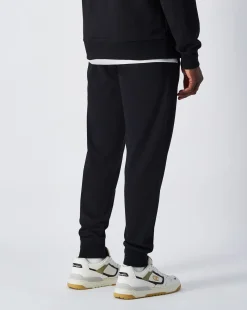 Pantaloni joggers in felpa Slim Fit Nero Uomo