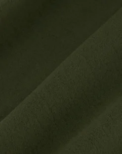 Pantaloni joggers in felpa con logo tono su tono Verde Uomo