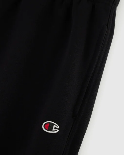 Pantaloni joggers in felpa Slim Fit Nero Uomo
