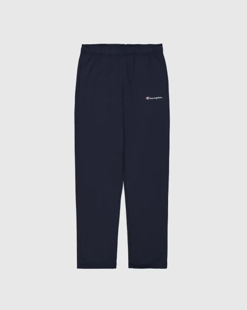 Pantaloni joggers in felpa a gamba dritta Blu Uomo