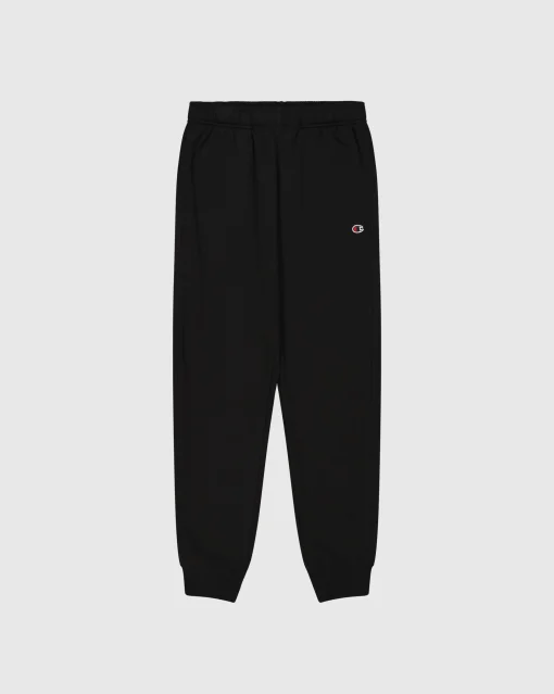 Pantaloni joggers in felpa Slim Fit Nero Uomo