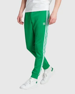 Pantaloni Track Adicolor Classics SST Verde Uomo