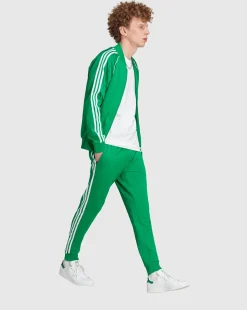 Pantaloni Track Adicolor Classics SST Verde Uomo