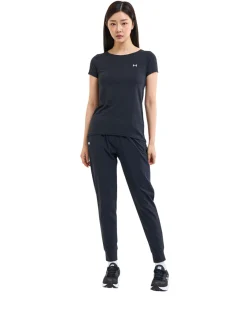 Pantaloni UA ArmourSport High-Rise Woven Nero Donna