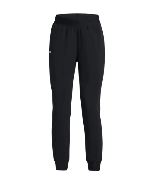 Pantaloni UA ArmourSport High-Rise Woven Nero Donna