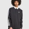 Polo adicolor Rugby Nero Uomo