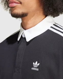 Polo adicolor Rugby Nero Uomo