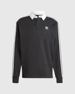 Polo adicolor Rugby Nero Uomo