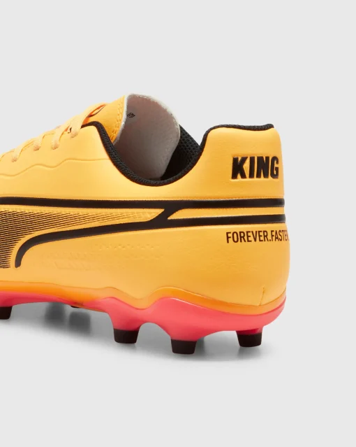 Puma King Match Fg/AG Arancio Uomo