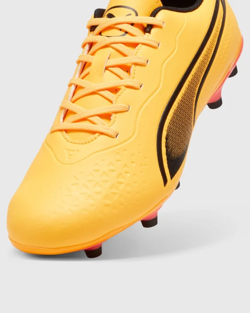 Puma King Match Fg/AG Arancio Uomo