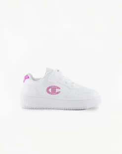 RD18 Platform Glitter Bianco Bambina