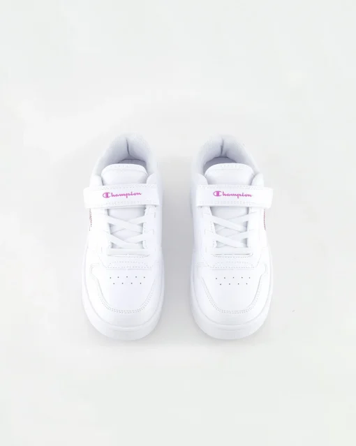 RD18 Platform Glitter Bianco Bambina