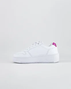RD18 Platform Glitter Bianco Bambina