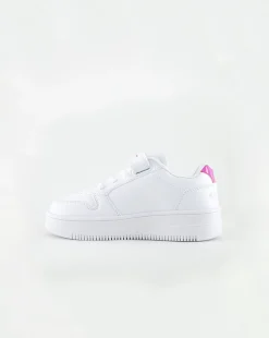 RD18 Platform Glitter Bianco Bambina