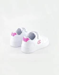 RD18 Platform Glitter Bianco Bambina