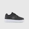 RD18 PLATFORM GLITTER Nero e Argento Bambina