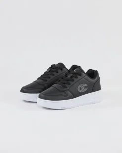 RD18 PLATFORM GLITTER Nero e Argento Bambina