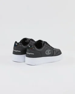 RD18 PLATFORM GLITTER Nero e Argento Bambina