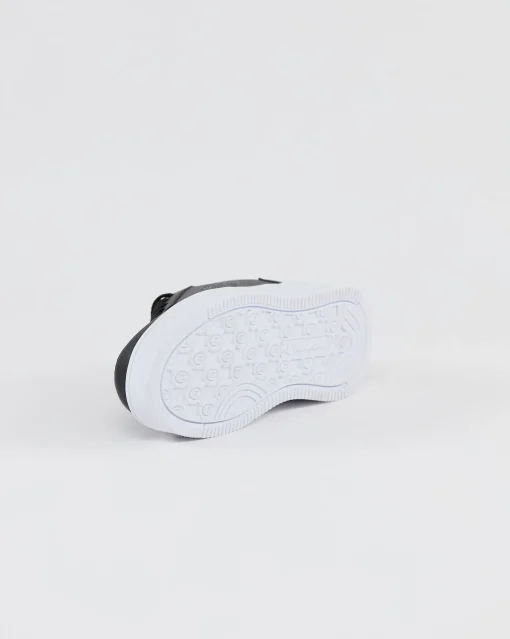 RD18 PLATFORM GLITTER Nero e Argento Bambina
