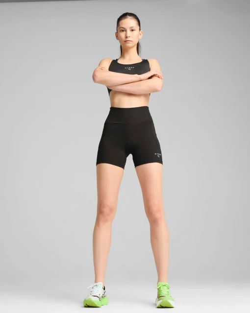 Short 3 Pollici Hyrox Cloudspun Nero Donna