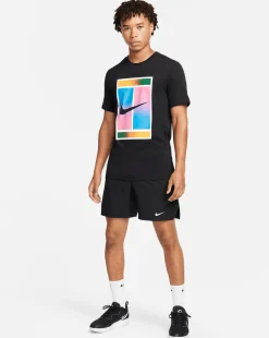 Short Dri-FIT Victory 18 cm Nero Uomo