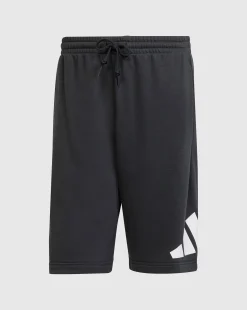 Short Essentials Big Logo French Terry Nero Uomo
