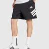 Short Future Icons 3-Stripes Nero Uomo