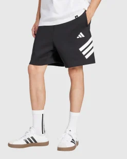 Short Future Icons 3-Stripes Nero Uomo