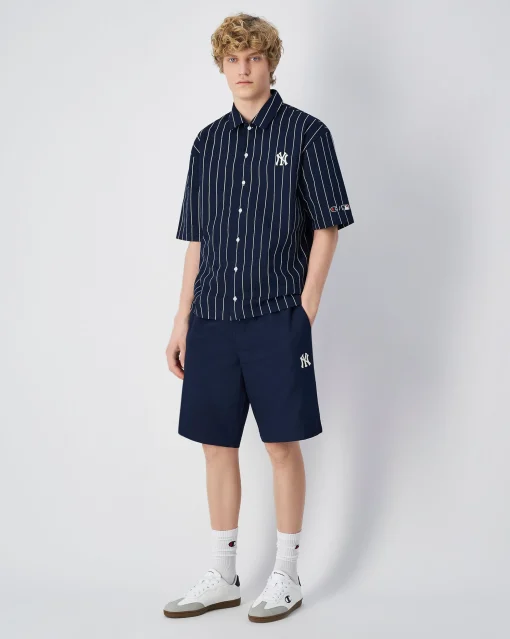 Short in Woven MLB Blu Uomo