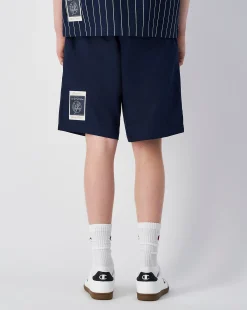 Short in Woven MLB Blu Uomo