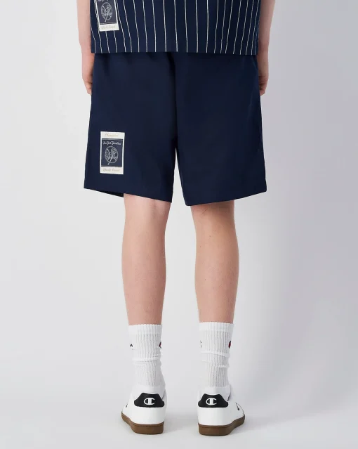 Short in Woven MLB Blu Uomo