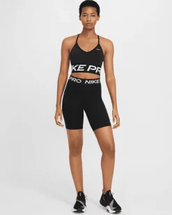 Shorts 20 cm Nike Pro 365 Nero Donna