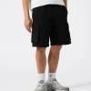 Shorts Bermuda Cargo Nero Uomo