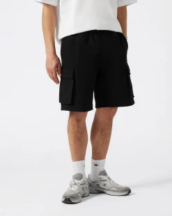 Shorts Bermuda Cargo Nero Uomo