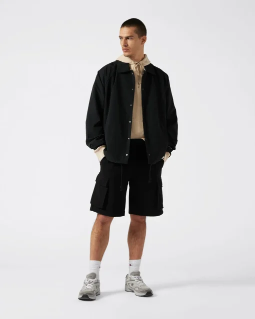 Shorts Bermuda Cargo Nero Uomo