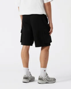 Shorts Bermuda Cargo Nero Uomo