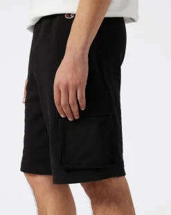 Shorts Bermuda Cargo Nero Uomo