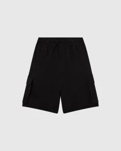 Shorts Bermuda Cargo Nero Uomo