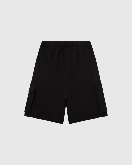 Shorts Bermuda Cargo Nero Uomo