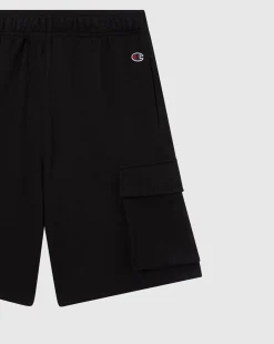 Shorts Bermuda Cargo Nero Uomo