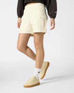 Shorts Cargo Authentic Pants Bianco Donna