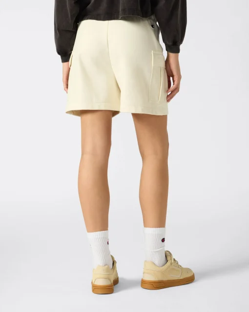 Shorts Cargo Authentic Pants Bianco Donna