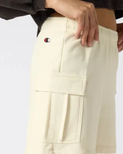 Shorts Cargo Authentic Pants Bianco Donna