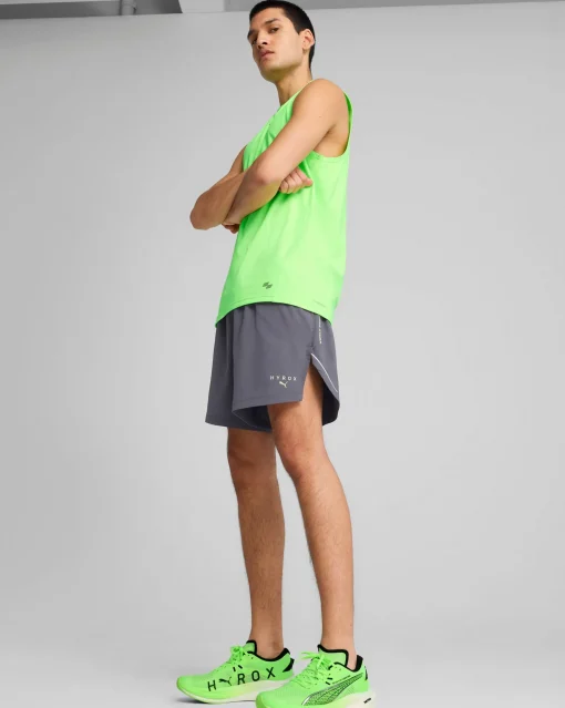 Shorts Hyrox Ultraweave 6 pollici Grigio Uomo