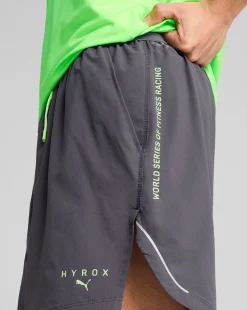 Shorts Hyrox Ultraweave 6 pollici Grigio Uomo