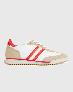 Sneakers Classic Runner in pelle Marrone Donna