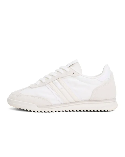 Sneakers Classic Runner in pelle Bianco Donna