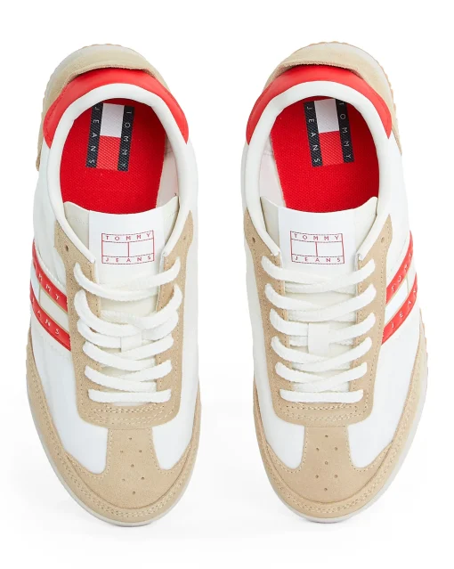 Sneakers Classic Runner in pelle Marrone Donna