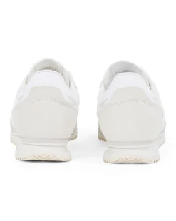 Sneakers Classic Runner in pelle Bianco Donna