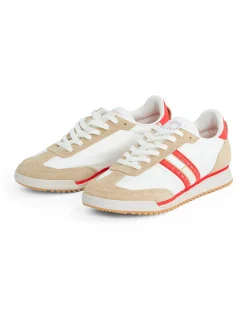 Sneakers Classic Runner in pelle Marrone Donna